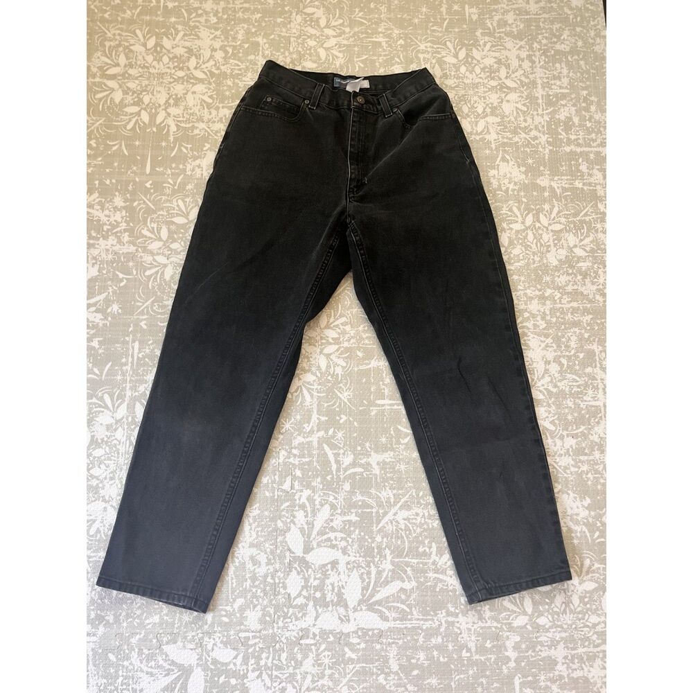 Vintage 90's Liz Claiborne Classic Fit Black Jean Size 10 Petite